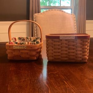 Longerberger 1996 and 2004 Hostess Appreciation Baskets. Includes inserts